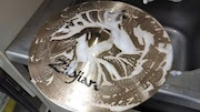 シンバルの清掃